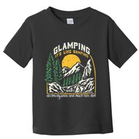 Glamping Definition Glamper Its Like Camping Spark Campers Toddler T-Shirt