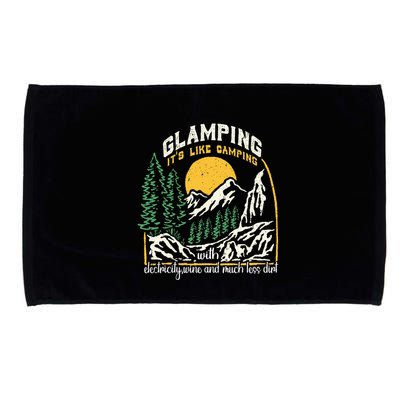 Glamping Definition Glamper Its Like Camping Spark Campers Microfiber Hand Towel