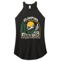 Glamping Definition Glamper Its Like Camping Spark Campers Women's Perfect Tri Rocker Tank