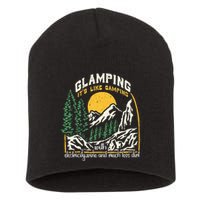Glamping Definition Glamper Its Like Camping Spark Campers Short Acrylic Beanie