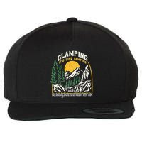 Glamping Definition Glamper Its Like Camping Spark Campers Wool Snapback Cap