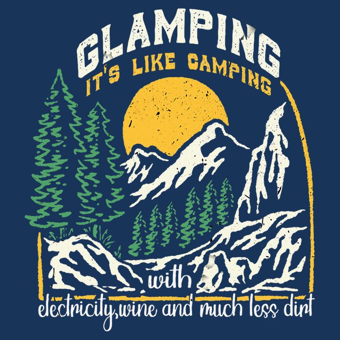 Glamping Definition Glamper Its Like Camping Spark Campers Infant Baby Jersey Bodysuit