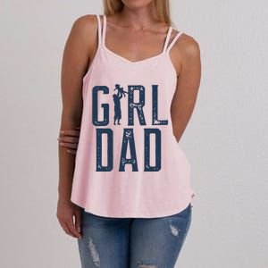 Girl Dad Gifts Dad Daughter Women's Strappy Tank