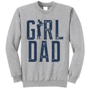 Girl Dad Gifts Dad Daughter Sweatshirt