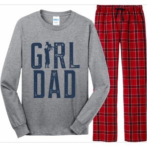 Girl Dad Gifts Dad Daughter Long Sleeve Pajama Set