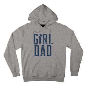 Girl Dad Gifts Dad Daughter Tall Hoodie