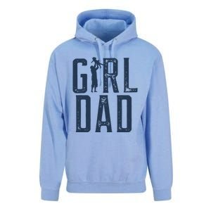 Girl Dad Gifts Dad Daughter Unisex Surf Hoodie