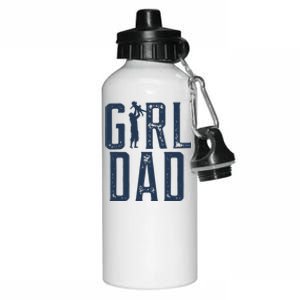 Girl Dad Gifts Dad Daughter Aluminum Water Bottle