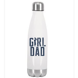 Girl Dad Gifts Dad Daughter Stainless Steel Insulated Water Bottle