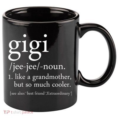 Gigi Definition 11oz C Handle Ceramic Mug