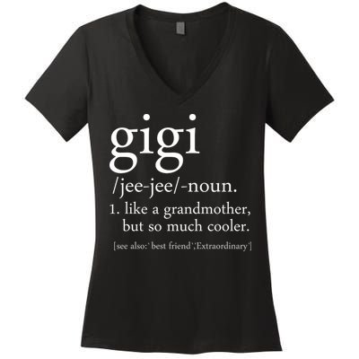Gigi Definition Women's V-Neck T-Shirt