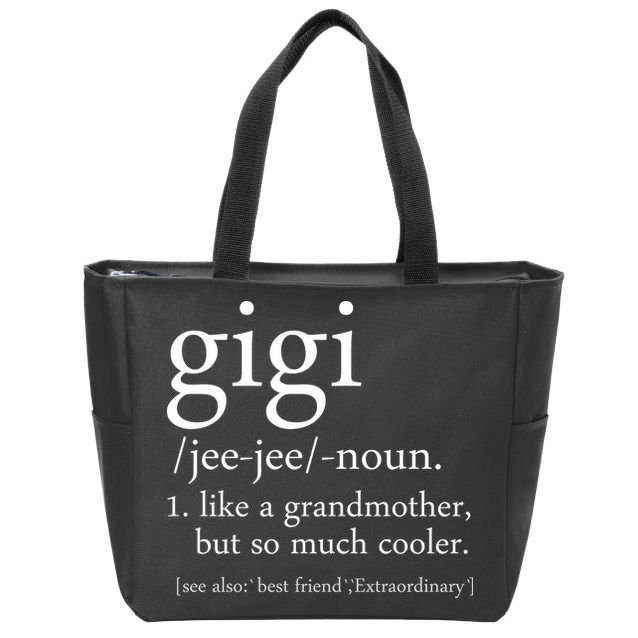 Gigi Definition Zip Tote Bag