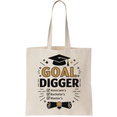 Goal Digger Graduation Checklist Design Bag