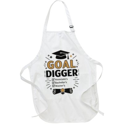 Goal Digger Graduation Checklist Design Apron
