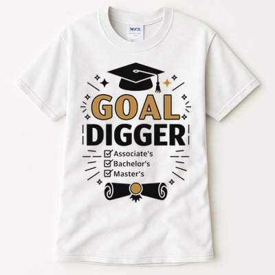 Goal Digger Graduation Checklist Design Tall T-Shirt
