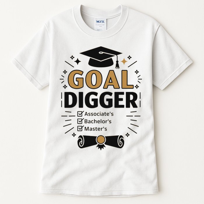 Goal Digger Graduation Checklist Design Tall T-Shirt