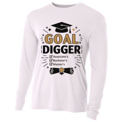 Goal Digger Graduation Checklist Design Cooling Performance Long Sleeve Crew