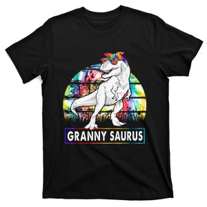 Grannysaurus Dinosaur Granny Saurus Family Matching T-Shirt