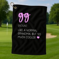 Gg Definition Golf Towel