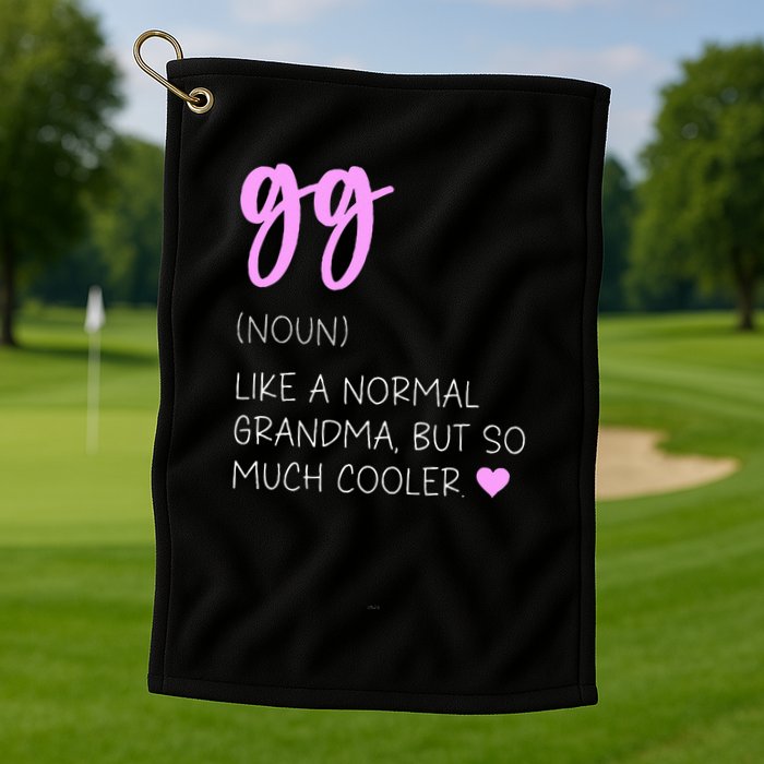 Gg Definition Golf Towel