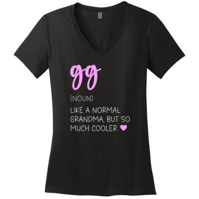 Gg Definition Women's V-Neck T-Shirt