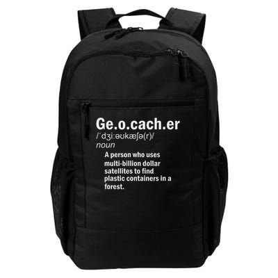 Geocaching Definition Geocacher Daily Commute Backpack