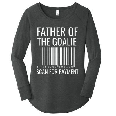 Goalie Dad Hockey Dad Hockey Goalie Women's Perfect Tri Tunic Long Sleeve Shirt