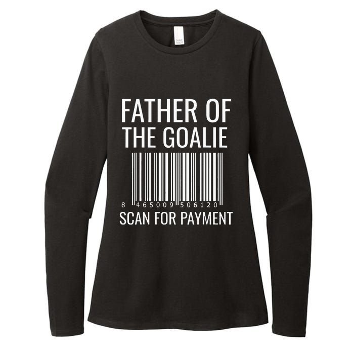 Goalie Dad Hockey Dad Hockey Goalie Womens CVC Long Sleeve Shirt