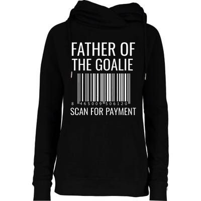 Goalie Dad Hockey Dad Hockey Goalie Womens Funnel Neck Pullover Hood