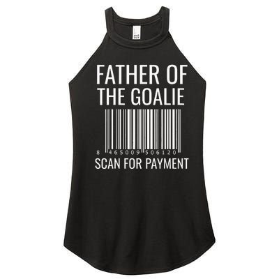 Goalie Dad Hockey Dad Hockey Goalie Women's Perfect Tri Rocker Tank