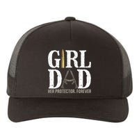 Girl Dad Her Protector Forever Funny Father Of Yupoong Adult 5-Panel Trucker Hat