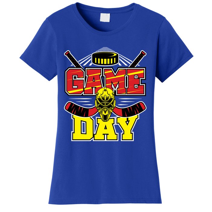 Game Day Hockey Season Supporter Ice Hockey Fans Gift Women's T-Shirt