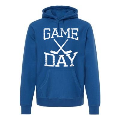 Game Day Hockey Season Gift Premium Hoodie