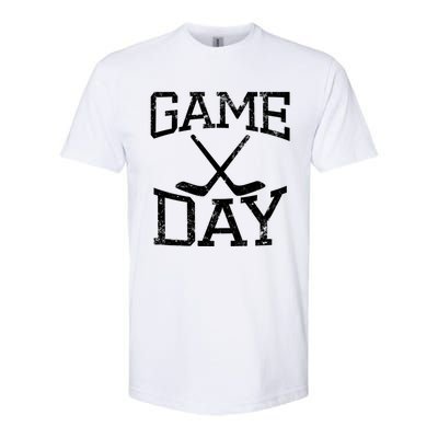 Game Day Hockey Season Gift Softstyle® CVC T-Shirt