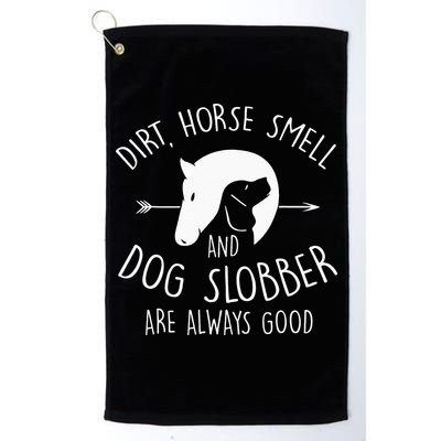 Gift Dirt Horse Smell & Dog Slobber Horse Golf Towel
