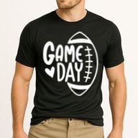 Game Day Heart Football Lover Cooling Performance Crew T-Shirt