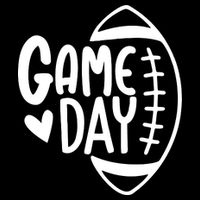 Game Day Heart Football Lover Cooling Performance Crew T-Shirt
