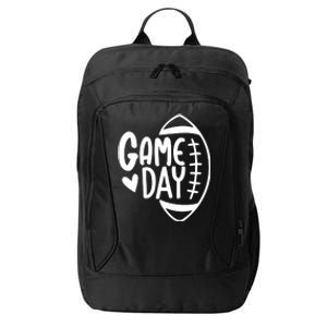 Game Day Heart Football Lover City Backpack