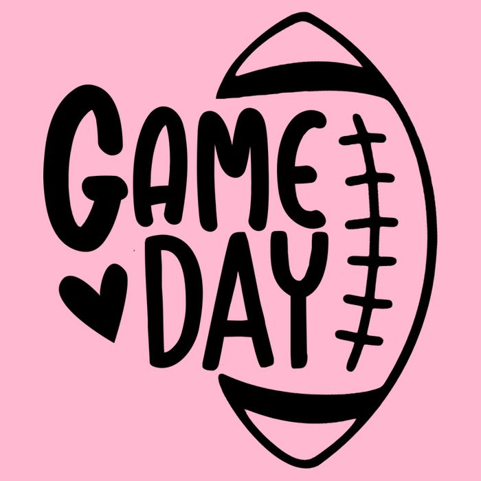 Game Day Heart Football Lover Toddler T-Shirt
