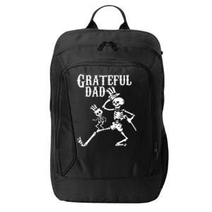 Grateful Dad Halloween Holidays City Backpack