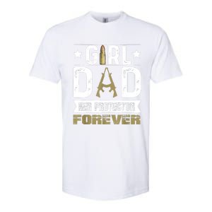 Girl Dad Her Protector Forever Father Day Softstyle CVC T-Shirt