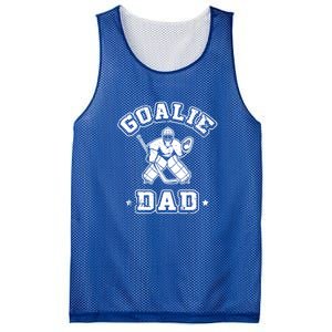 Goalie Dad Hockey Sports Father Ice Hockey Player Coach Fan Cool Gift Mesh Reversible Basketball Jersey Tank