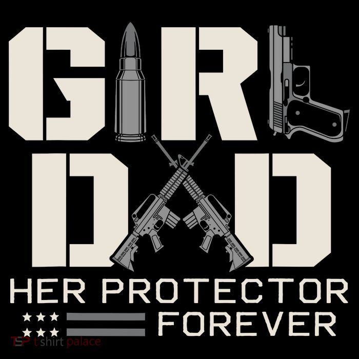 Girl Dad Her Protector Forever Funny Father Of Girl Gifts Flatbill Hat