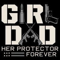Girl Dad Her Protector Forever Funny Father Of Girl Gifts Toddler Sweatshirt