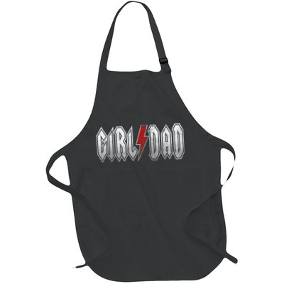 Girl Dad Her Protector Forever Funny Father Of Girl Apron