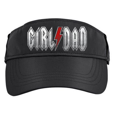 Girl Dad Her Protector Forever Funny Father Of Girl Adult Drive Performance Visor