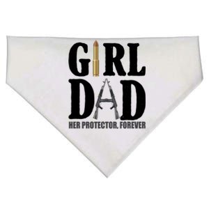 Girl Dad Her Protector Forever Gun USA-Made Doggie Bandana