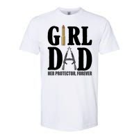 Girl Dad Her Protector Forever Gun Softstyle CVC T-Shirt