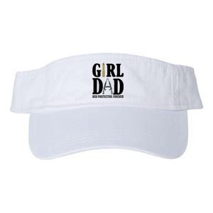 Girl Dad Her Protector Forever Gun Valucap Bio-Washed Visor