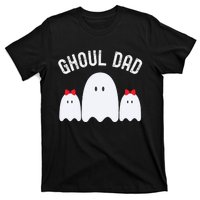 Ghoul Dad Halloween Daddy Ghost Father Of Two Ghost T-Shirt